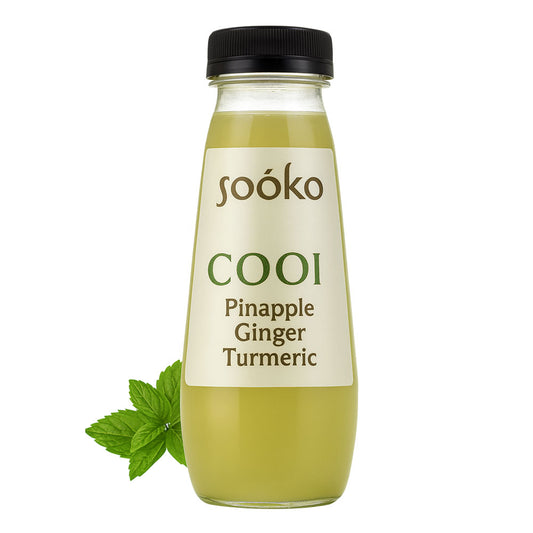 Soóko COOI – Pineapple Ginger Turmeric Juice